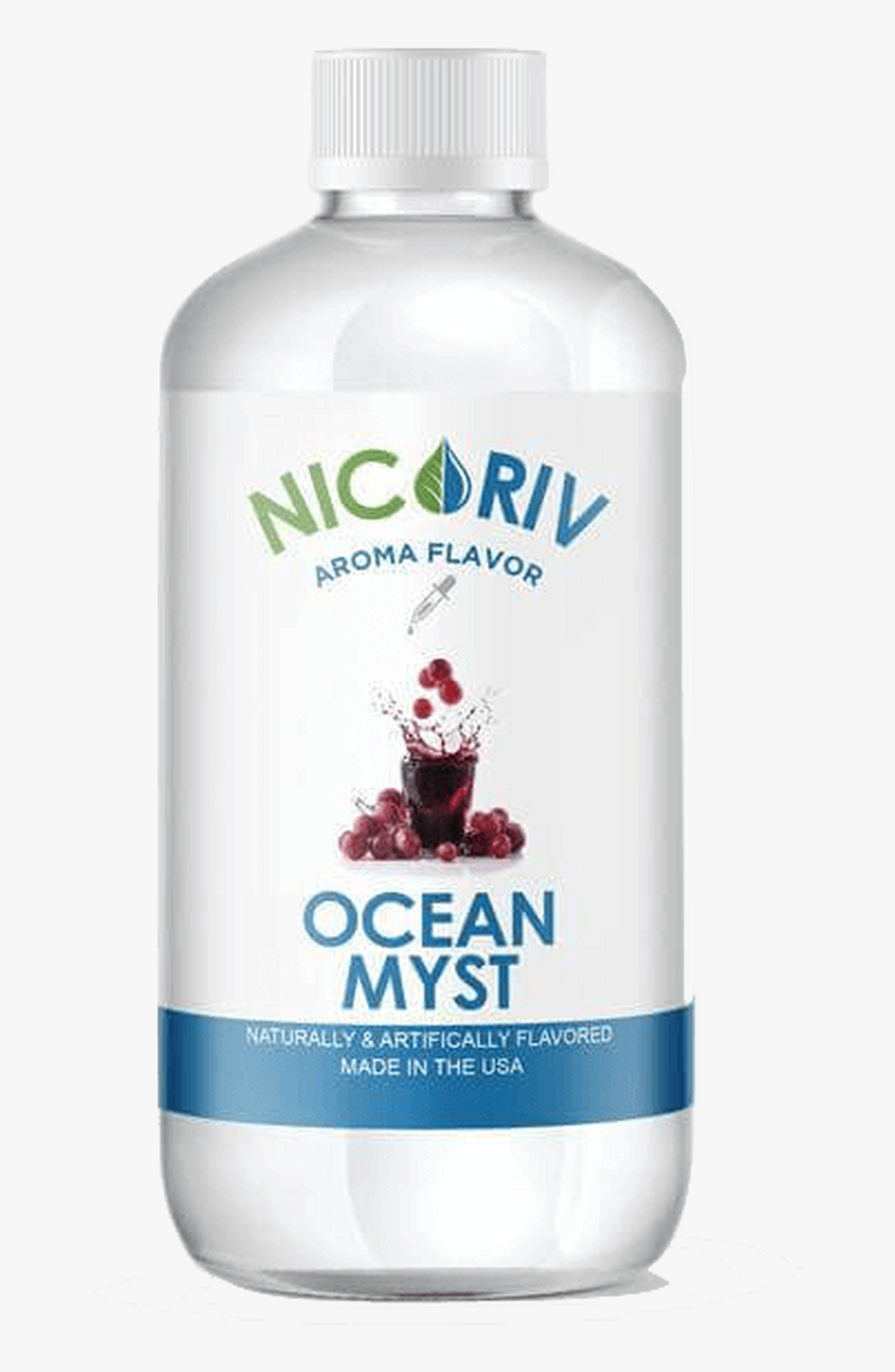 Ocean Myst Grape Juice By Nicotine River - Plastic Bottle, HD Png Download, Free Download