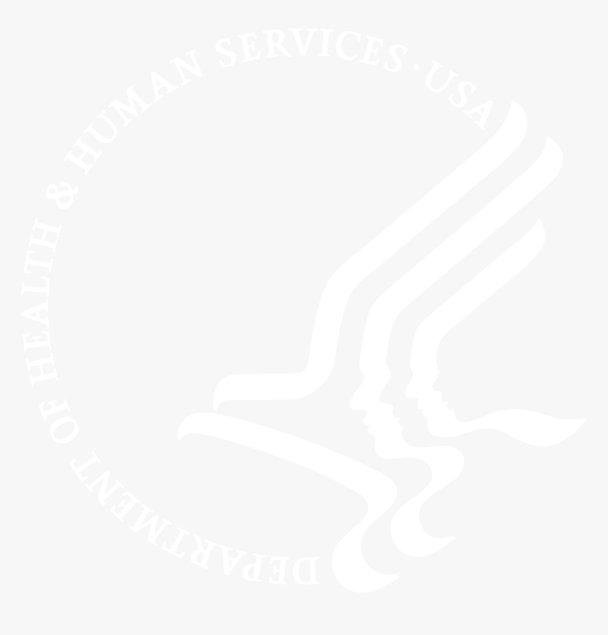 Dhhs Logo White - Department Of Health And Human Services Logo White, HD Png Download, Free Download