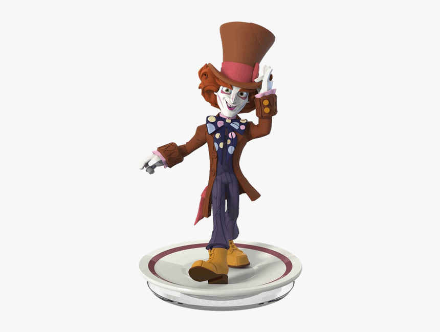 Disney Infinity Mad Hatter Png - Disney Infinity Mad Hatter Figure, Transparent Png, Free Download