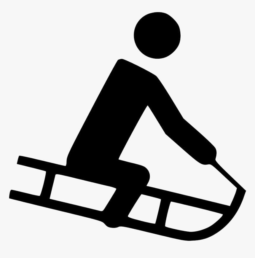 Toboggan Sled Transparent Png - Sled Transparent Icon, Png Download, Free Download