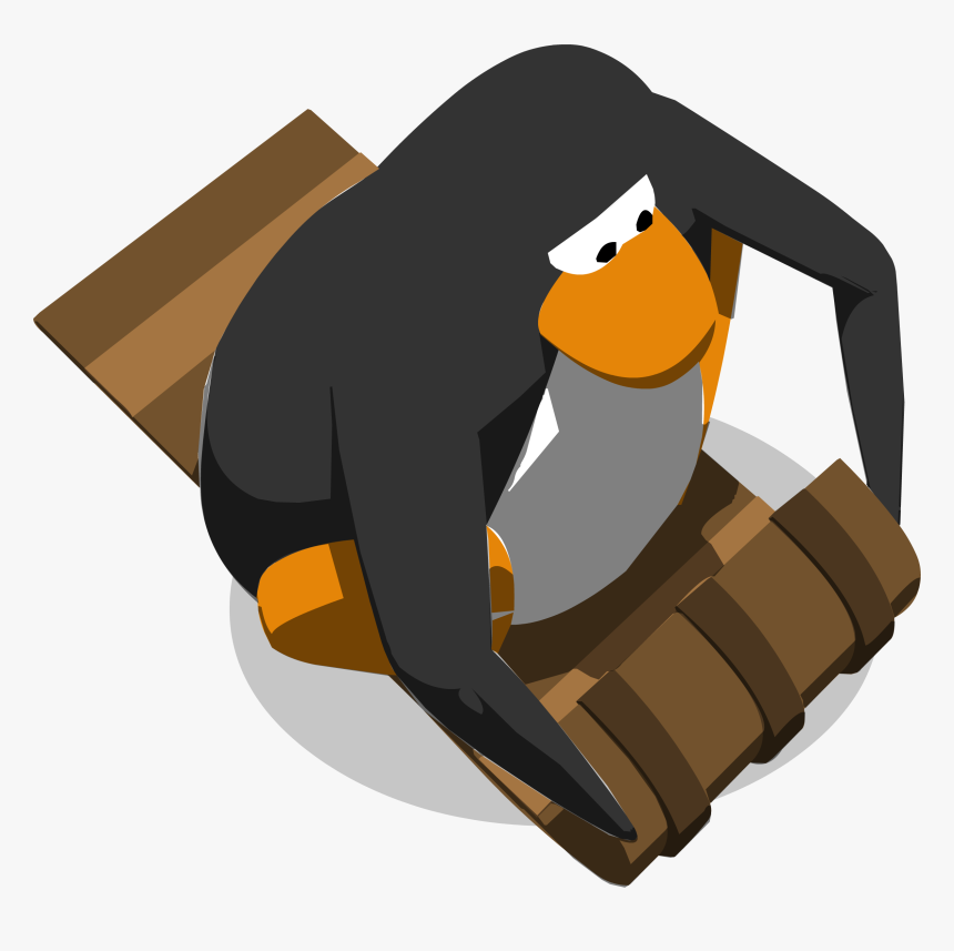 Sled Racing Sled Toboggan - Club Penguin Sled Racing Racer, HD Png Download, Free Download