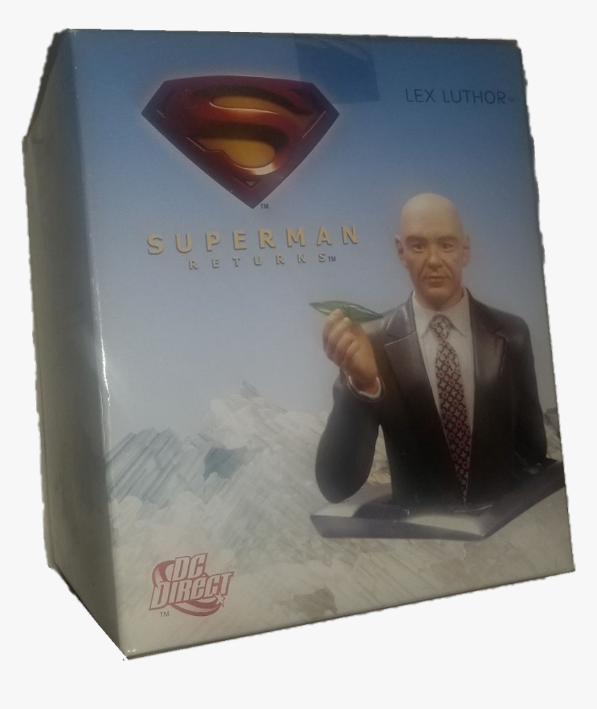 Lex Luthor Bust Superman Returns Best Buy Exclusive - Gentleman, HD Png Download, Free Download