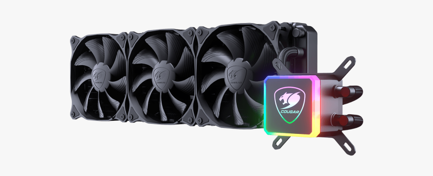 0001 Aqua 360 Liquid Cooling System"
 Title="cougar - Cougar Aqua 240 High Performance Cpu Liquid Cooler, HD Png Download, Free Download