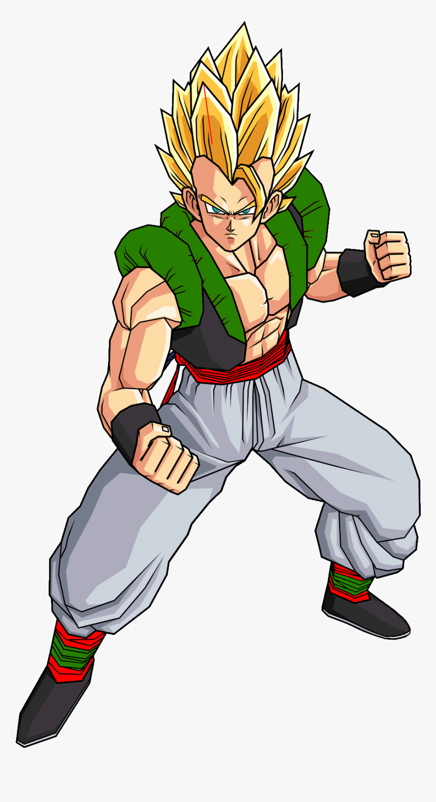 Dragon Ball Gt Baby Gogeta Clipart , Png Download - Gogeta Budokai Tenkaichi 2, Transparent Png, Free Download