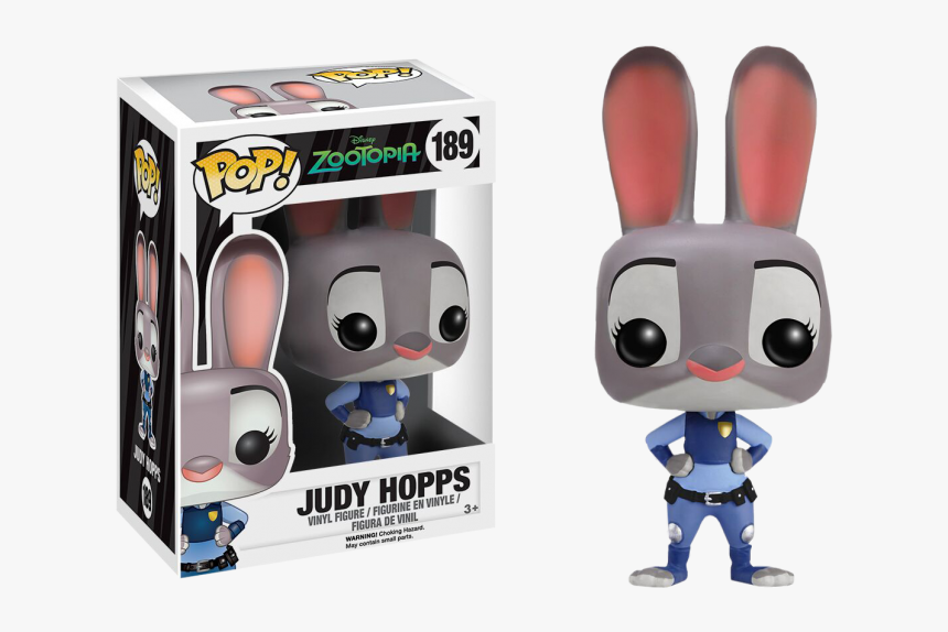 Funko Pop Judy Hopps , Png Download - Funko Pop Disney Zootopia, Transparent Png, Free Download