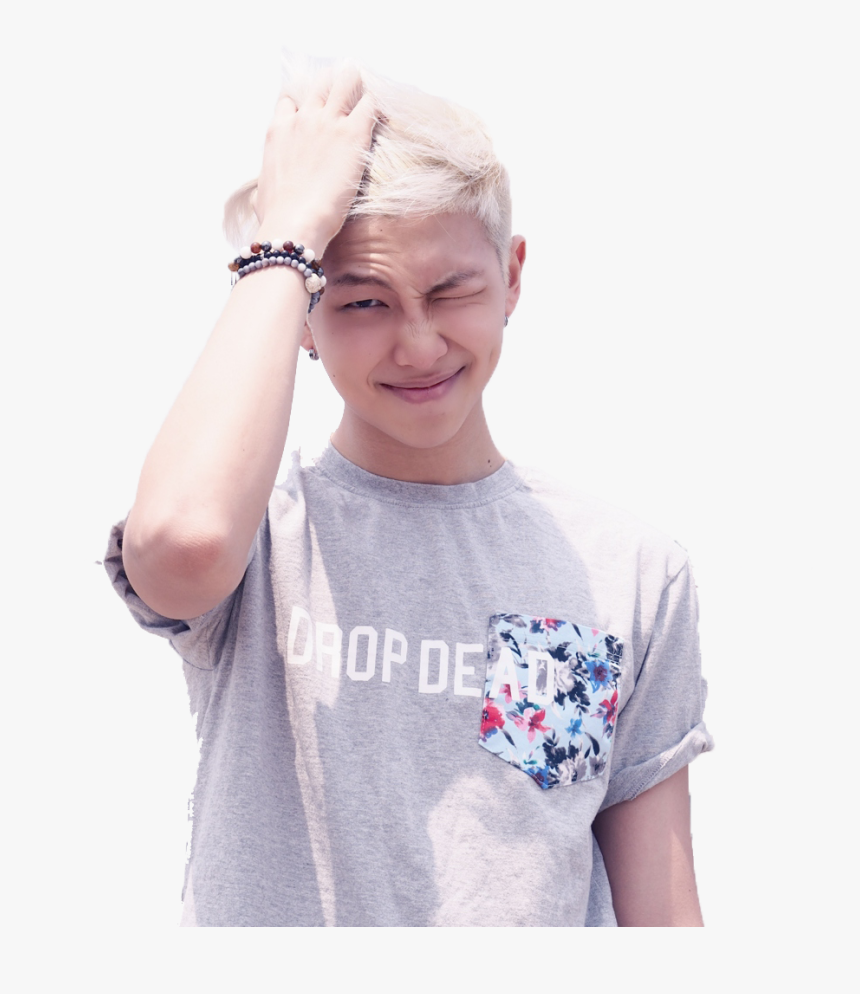 Bts Rap Monster Png - Drop Dead Clothing Bts, Transparent Png, Free Download