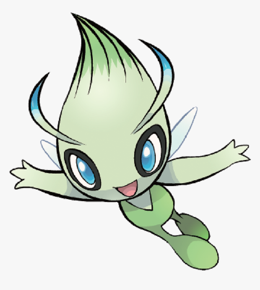 #pokemon #celebi #freetoedit - Celebi Pokemon, HD Png Download, Free Download