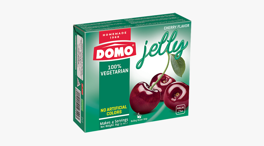 Domo Jelly Vegetarian 85g - Seedless Fruit, HD Png Download, Free Download