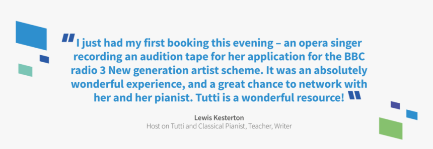 063 Tutti Testimonials Lewis Nopic - Electric Blue, HD Png Download, Free Download
