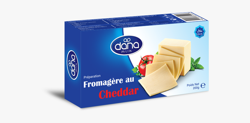 Dana Processed Cheddar Block Cheese 200gr - Block Cheese Packaging, HD Png Download, Free Download