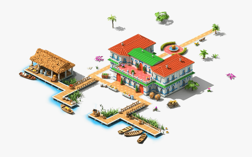 Floating Market L1 - Portable Network Graphics, HD Png Download, Free Download