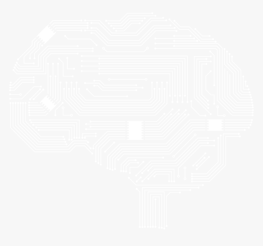 White Black Pattern Brain Transprent Png Free - Electrical Engineering, Transparent Png, Free Download