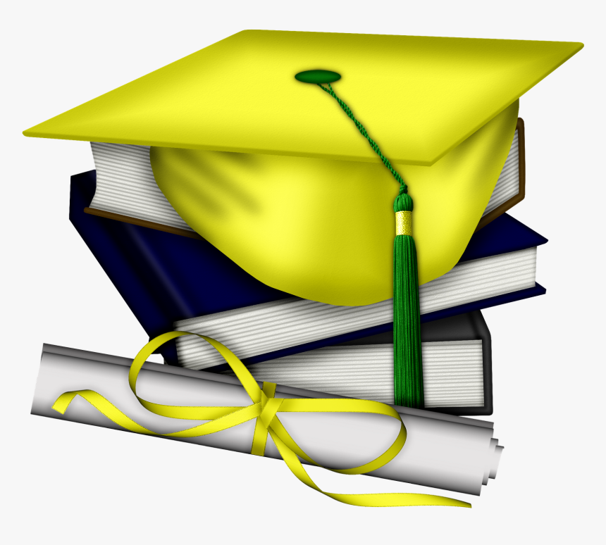 Transparent Clipart For Graduation Invitations - Graduation Cap And ...