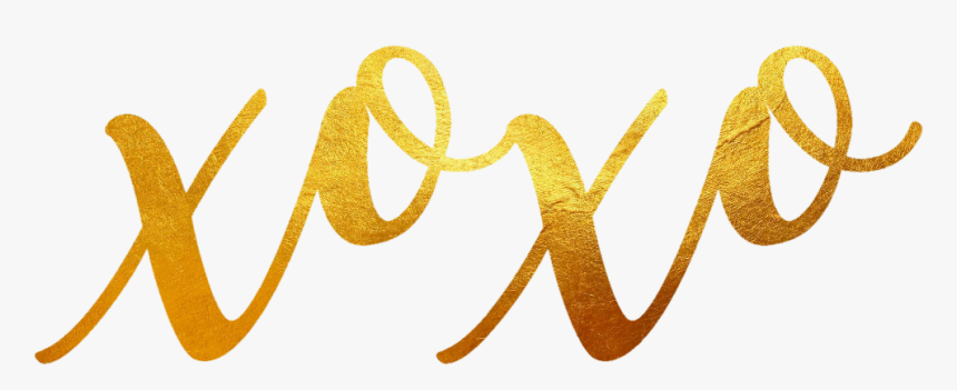 Calligraphy , Png Download - Gold Xoxo Png, Transparent Png, Free Download