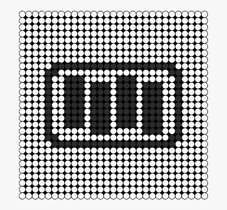 Black Flag Fuse Bead Pattern Perler Bead Pattern / - Food Melty Bead Patterns, HD Png Download, Free Download