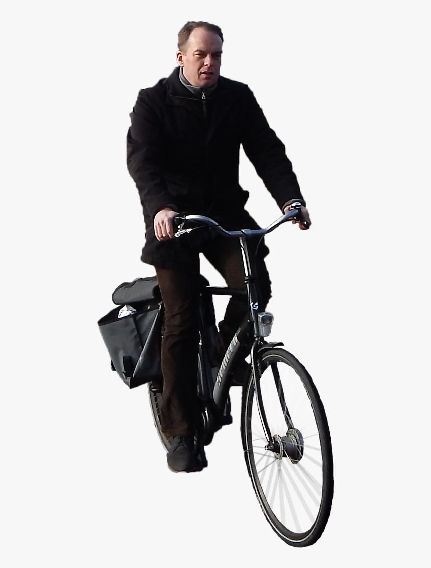 Man Biking Alpha - Man Bicycle Transparent, HD Png Download, Free Download