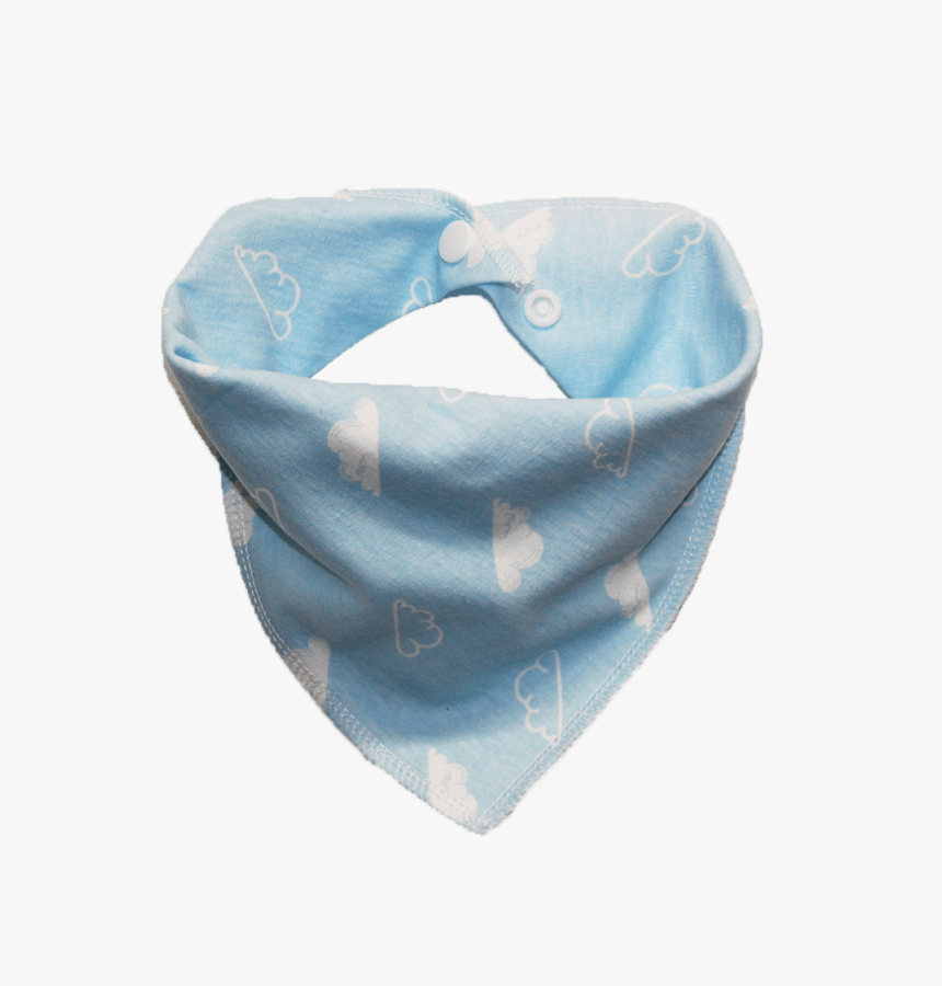 Blue Cloud Print Dog Bandana - Cloud Dog Bandana, HD Png Download, Free Download