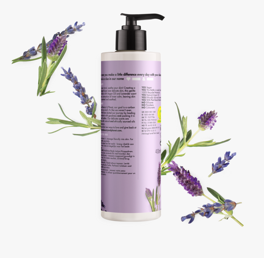 Transparent Lavender Plant Png - Love Beauty And Planet Body Wash, Png Download, Free Download