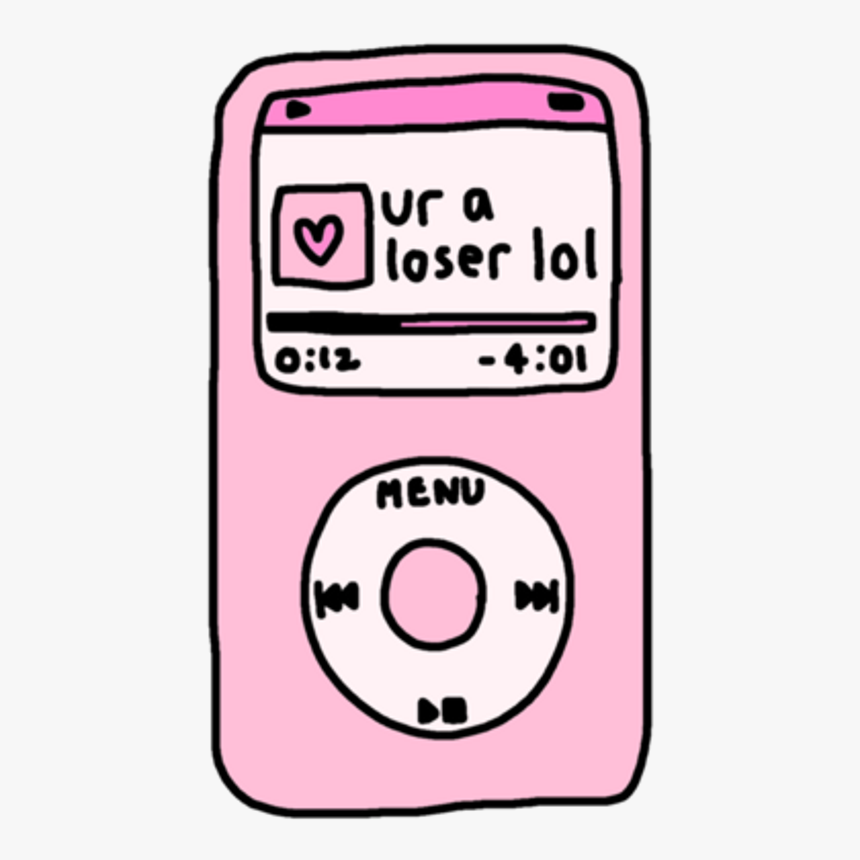 Illustration Of Ipod - Ur A Loser Lol, HD Png Download, Free Download