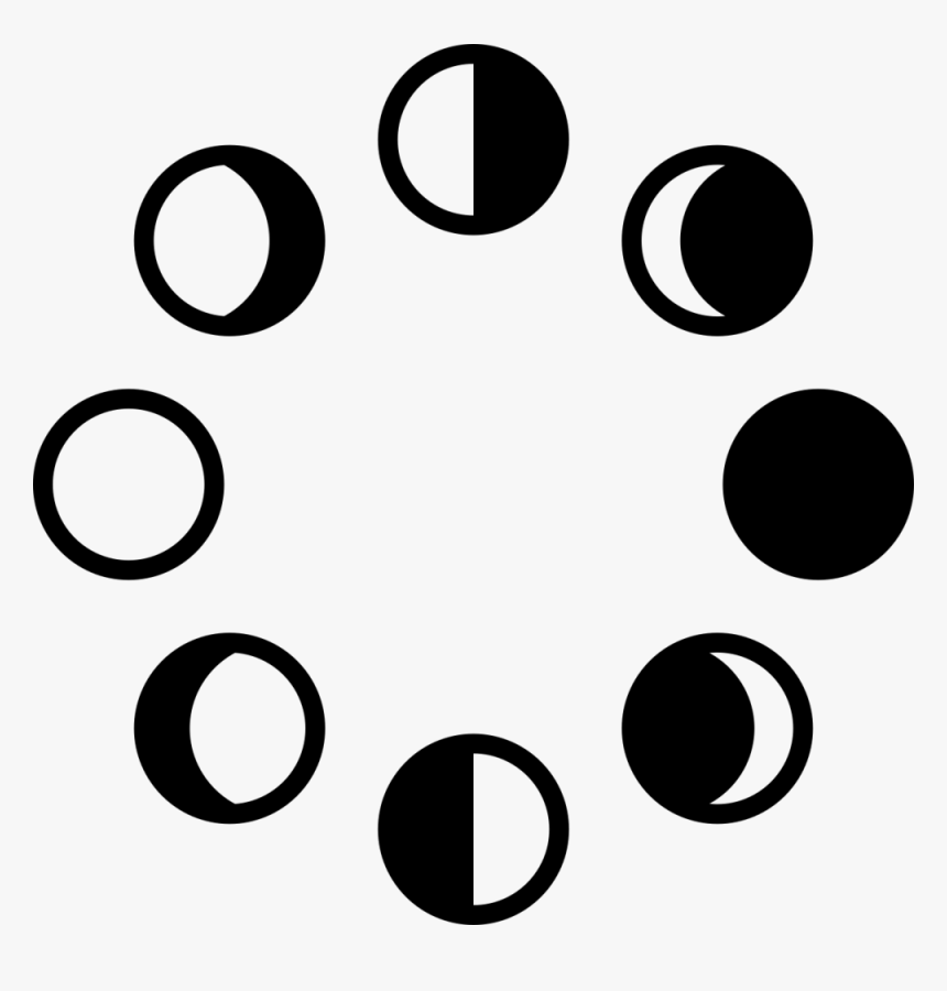 Together We Will Honor The New Moon And Set Our Intentions - Moon Phases Icon Png, Transparent Png, Free Download