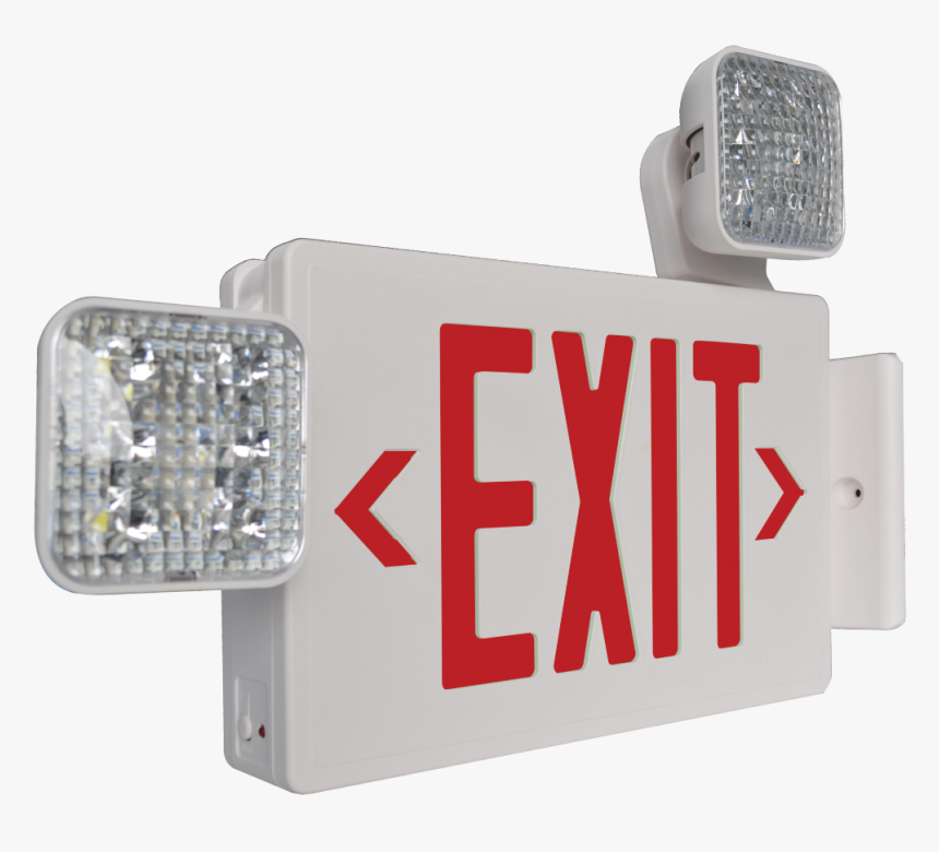 Automatic Emergency Lights - Exit Sign, HD Png Download, Free Download