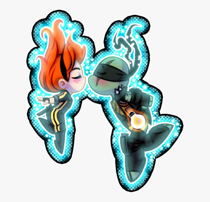 Chibi Apriltello Sparks In The Darkness - Illustration, HD Png Download, Free Download