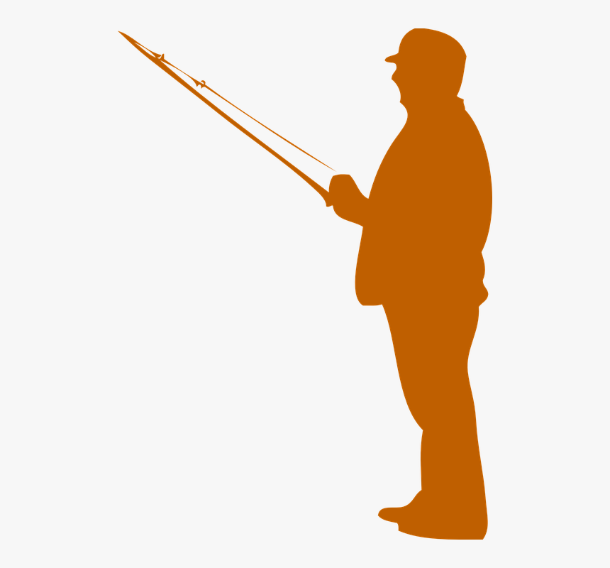 Transparent Fisherman Silhouette Png - Fisherman Clipart, Png Download, Free Download