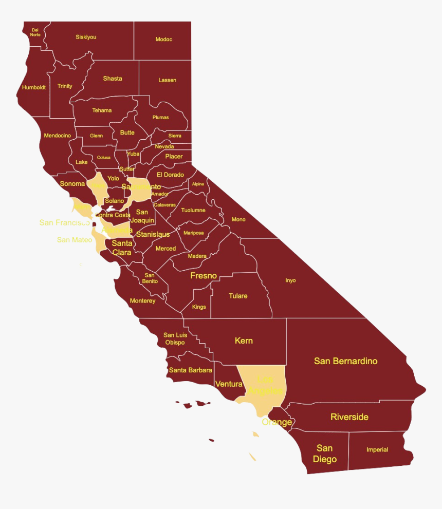 Secretary Ben Carson Says California’s Homeless Crisis - California's 10 Hydrologic Regions, HD Png Download, Free Download
