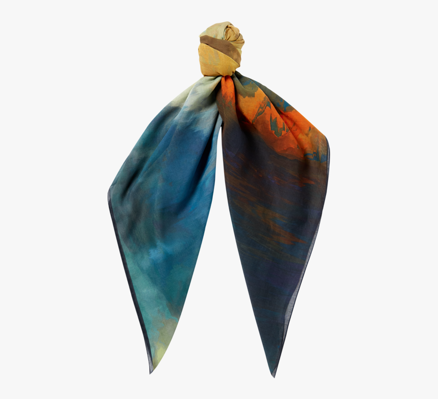 Viola Landscape Printed Scarf - Stole, HD Png Download, Free Download