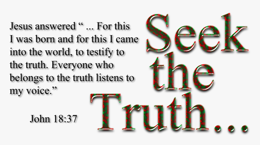 Seek The Truth Clip Arts - Words To Live, HD Png Download, Free Download