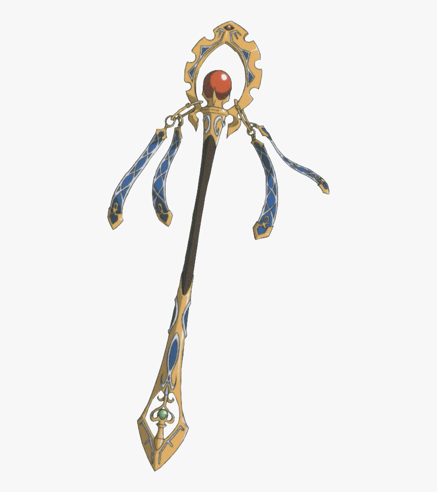 Fesk Valkyrie Staff - Fire Emblem Staff, HD Png Download, Free Download