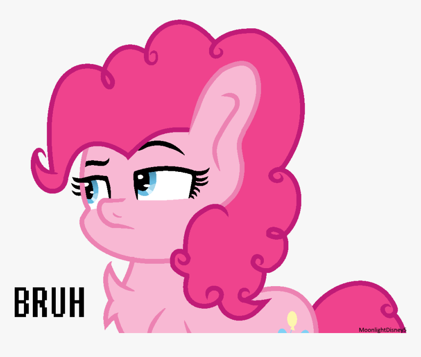 Moonlightdisney5, Bruh, Chest Fluff, Pinkie Pie, Pony, - Bruh My Little Pony, HD Png Download, Free Download