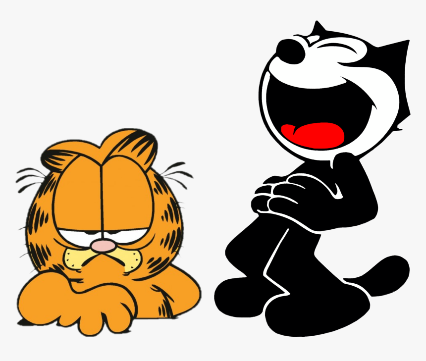 #garfield & #felix #the #cat #felixthecat Https - Hd Wallpaper Felix The Cat Hd, HD Png Download, Free Download