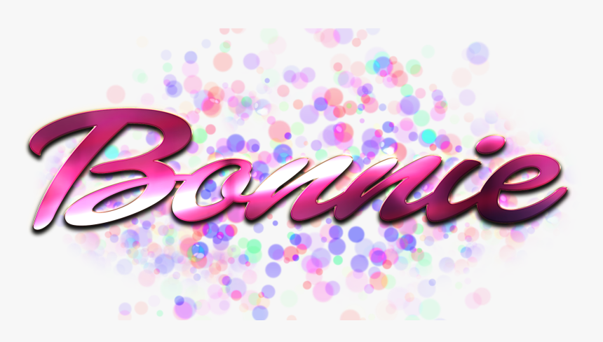 Bonnie Miss You Name Png - Graphic Design, Transparent Png, Free Download