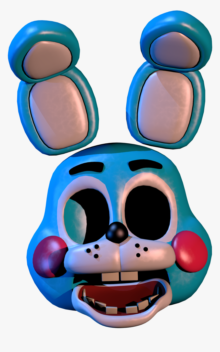 Fnaf Toy Bonnie Png - Fnaf 2 Toy Bonnie Head, Transparent Png, Free Download