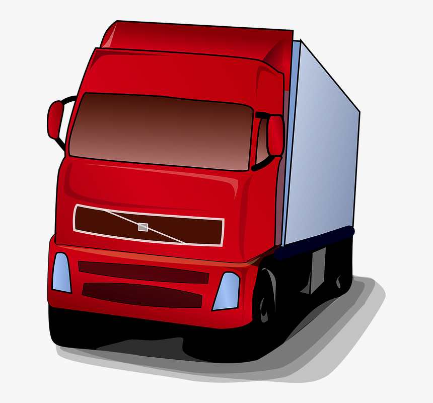 Transparent Moving Truck Clipart - Truck, HD Png Download, Free Download