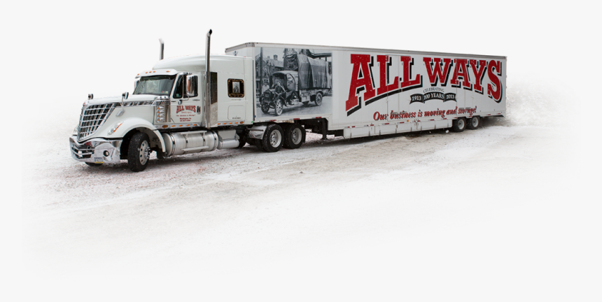 All Ways Moving & Storage Transportation Vehicle - Allways Moving And Storage, HD Png Download, Free Download