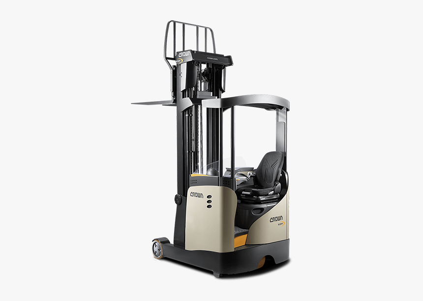 Crown"s Esr 5200 Series Sit-down Reach Truck With Moving - Reachtruck Crown, HD Png Download, Free Download