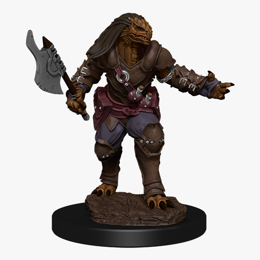 Nolzur Female Dragonborn Fighter - Nolzur's Marvelous Miniatures Dragonborn Fighter, HD Png Download, Free Download