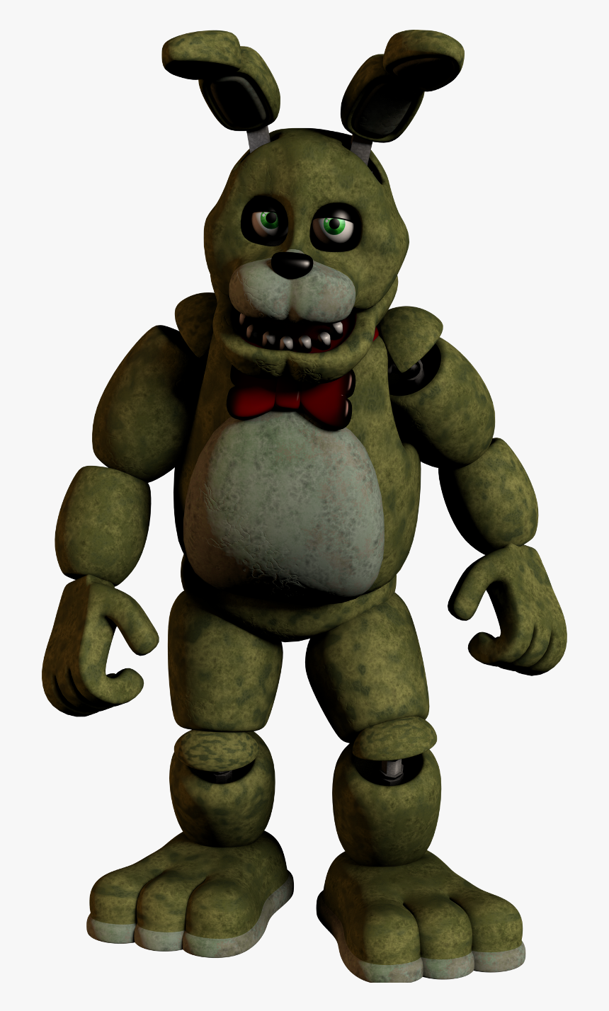 Quick Edit By Me, Midnight, @midnightk10 Spring Bonnie - Fnaf 1 Golden Bonnie, HD Png Download, Free Download