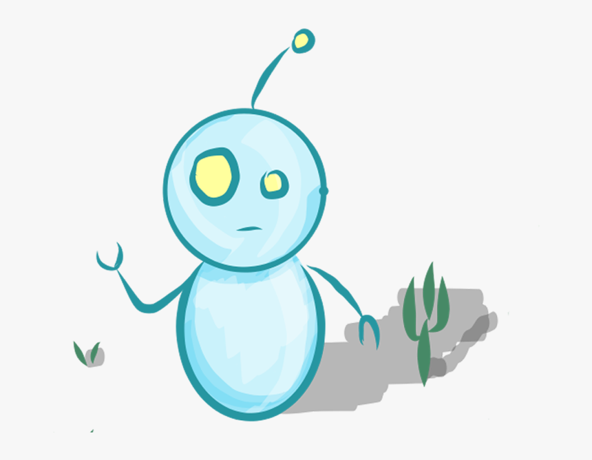 Robot Illustration Design Transparent Png Line Art - Cartoon, Png Download, Free Download