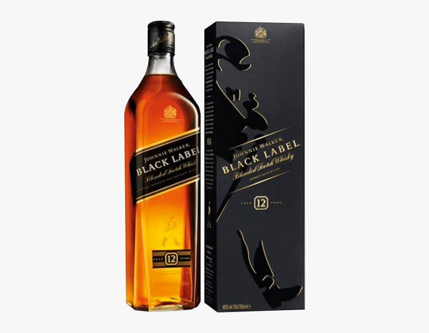 Black Label Png - Johnnie Walker Black Label Cena, Transparent Png, Free Download