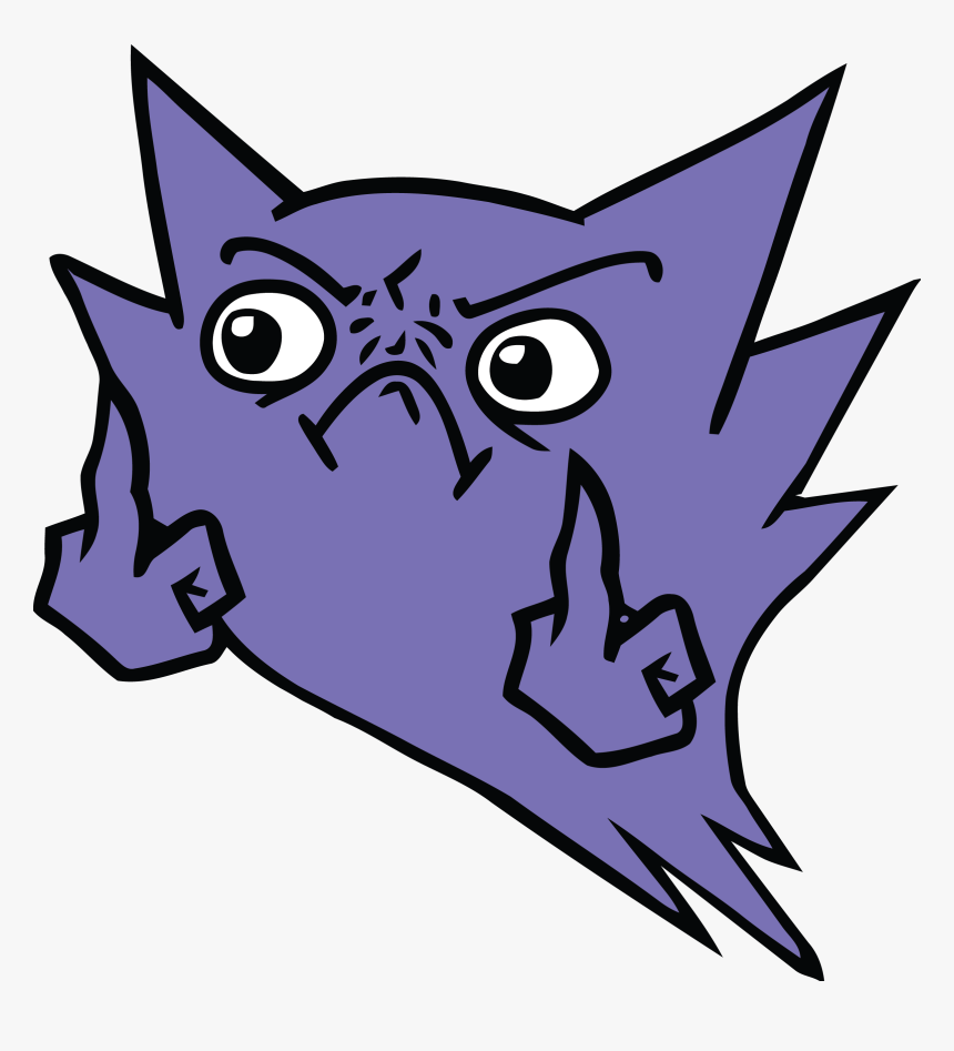 Thought R/pokemon Might Like This Vectored For Making - Haunter Pokemon, HD Png Download, Free Download