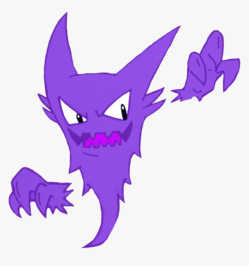 #haunter #pokemon #pokemonsticker #gaming #nintendo - Cartoon, HD Png Download, Free Download