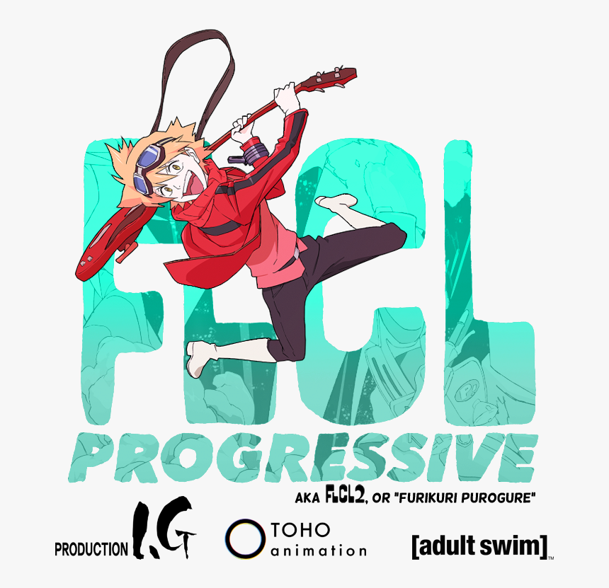 Image Result For Flcl Progressive Png - Adult Swim, Transparent Png, Free Download