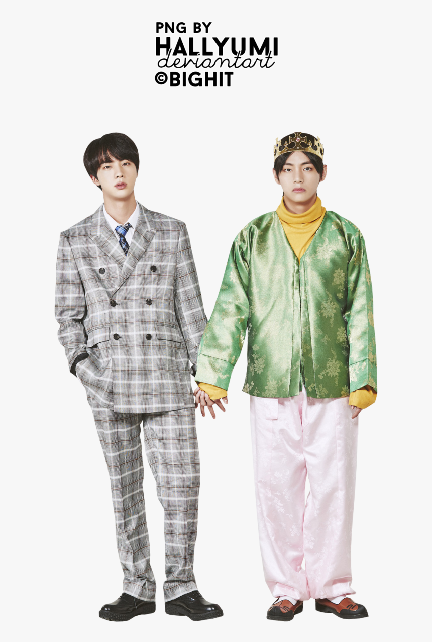 Jin, Bts, And Png Image - Taehyung Jin Png, Transparent Png, Free Download