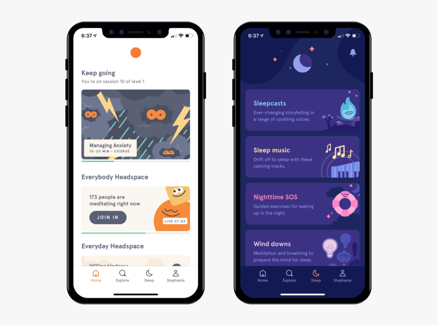 Meditate-sleep - Iphone, HD Png Download, Free Download
