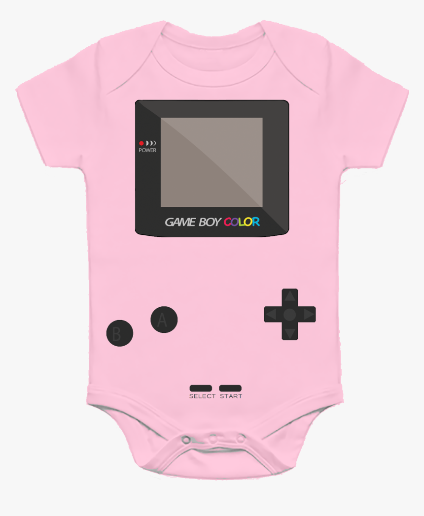 Pink Gameboy Color Onesie - Game Boy Color, HD Png Download, Free Download