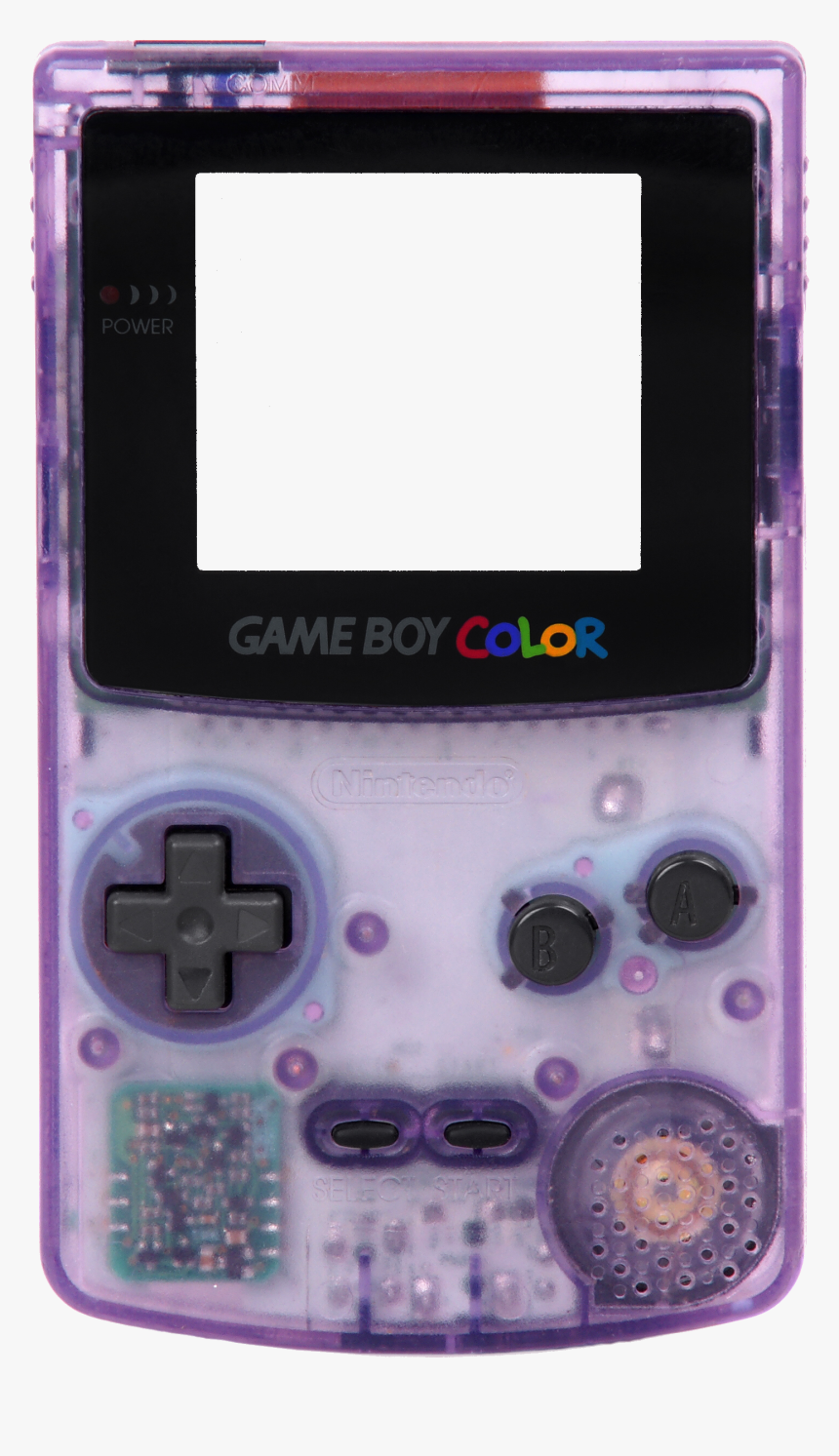 #gameboy #cyber #messy #purple #game #png #freetoedit - Game Boy Color Transparent Background, Png Download, Free Download