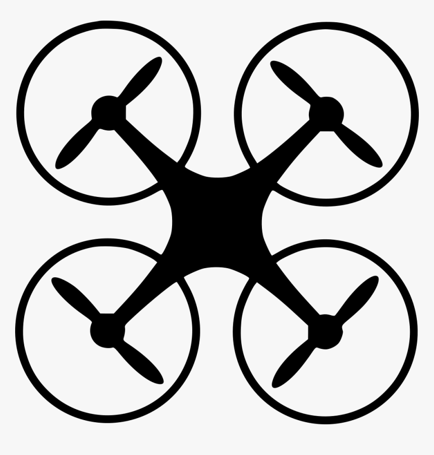 Quadcopter - Drone Logo Png, Transparent Png, Free Download
